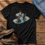Bottoms Up Mallards — Black Comfort Colors tee