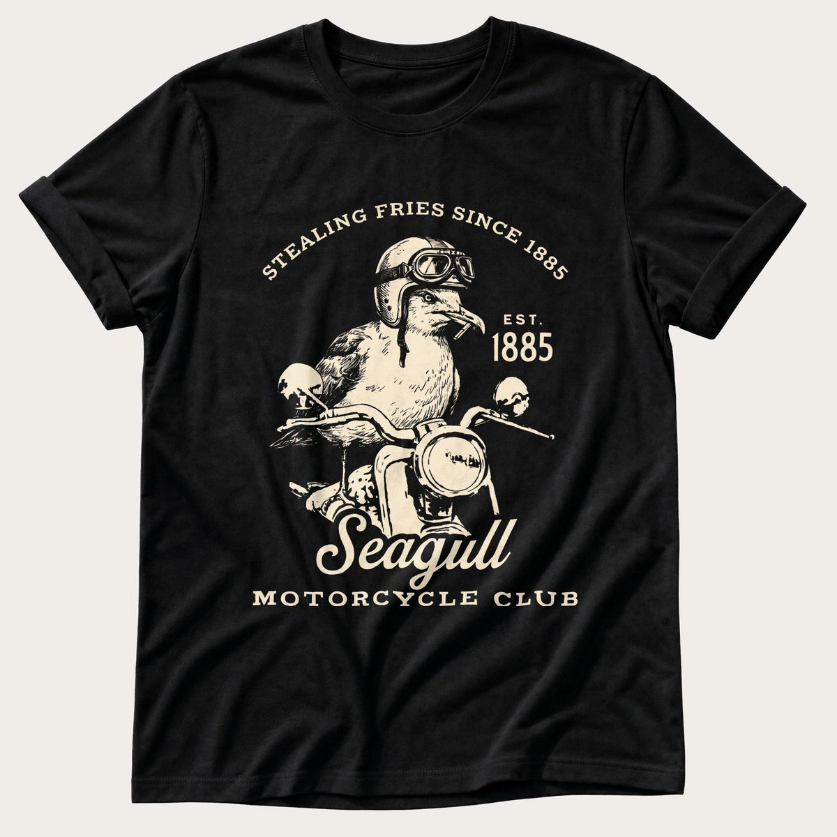 Chip Thief — Black Comfort Colors tee