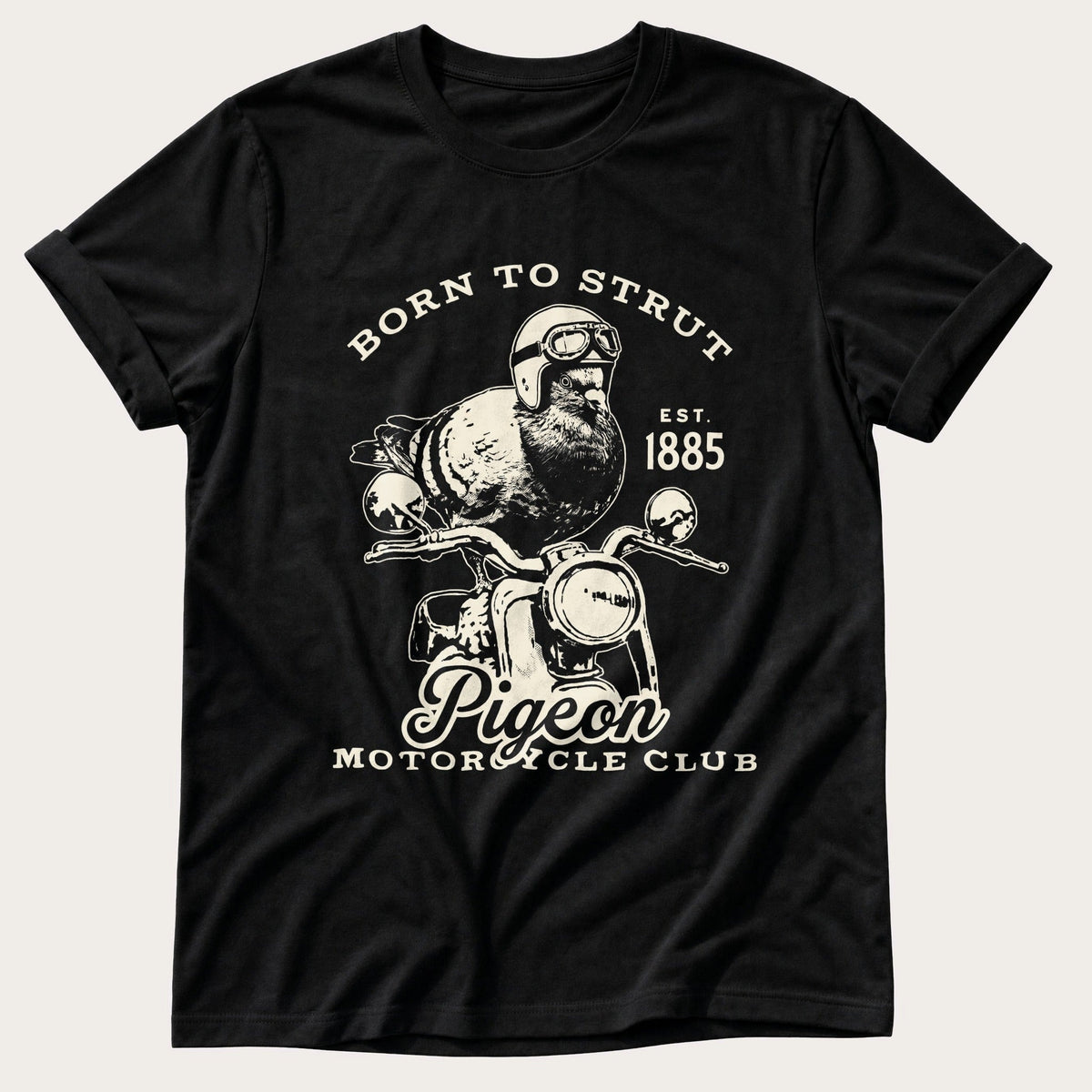 Cock Of The Walk — Black Comfort Colors tee