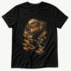 dramatic-eagle — Black Comfort Colors tee