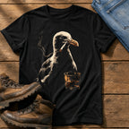 Gull Last Call — Black Comfort Colors tee