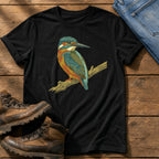 King Fisher 44 — Black Comfort Colors tee