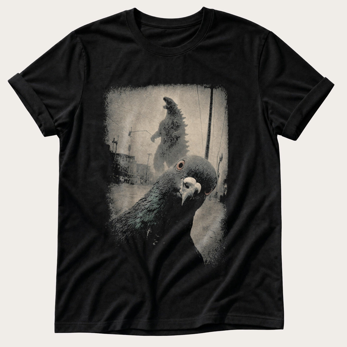 Not My Problem — Black Comfort Colors tee