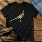 Posh Pheasant 1 — Black Comfort Colors tee