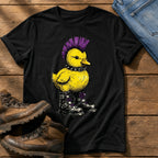 Punk Duck 1 — Black Comfort Colors tee