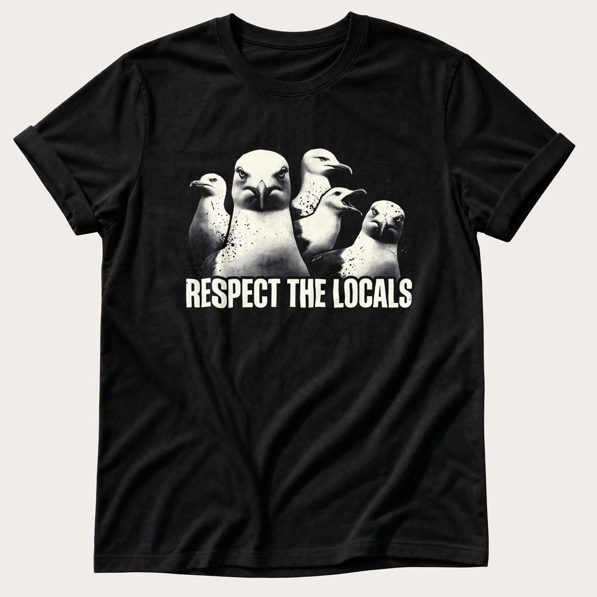 Respect The Locals 11 — Black Comfort Colors tee
