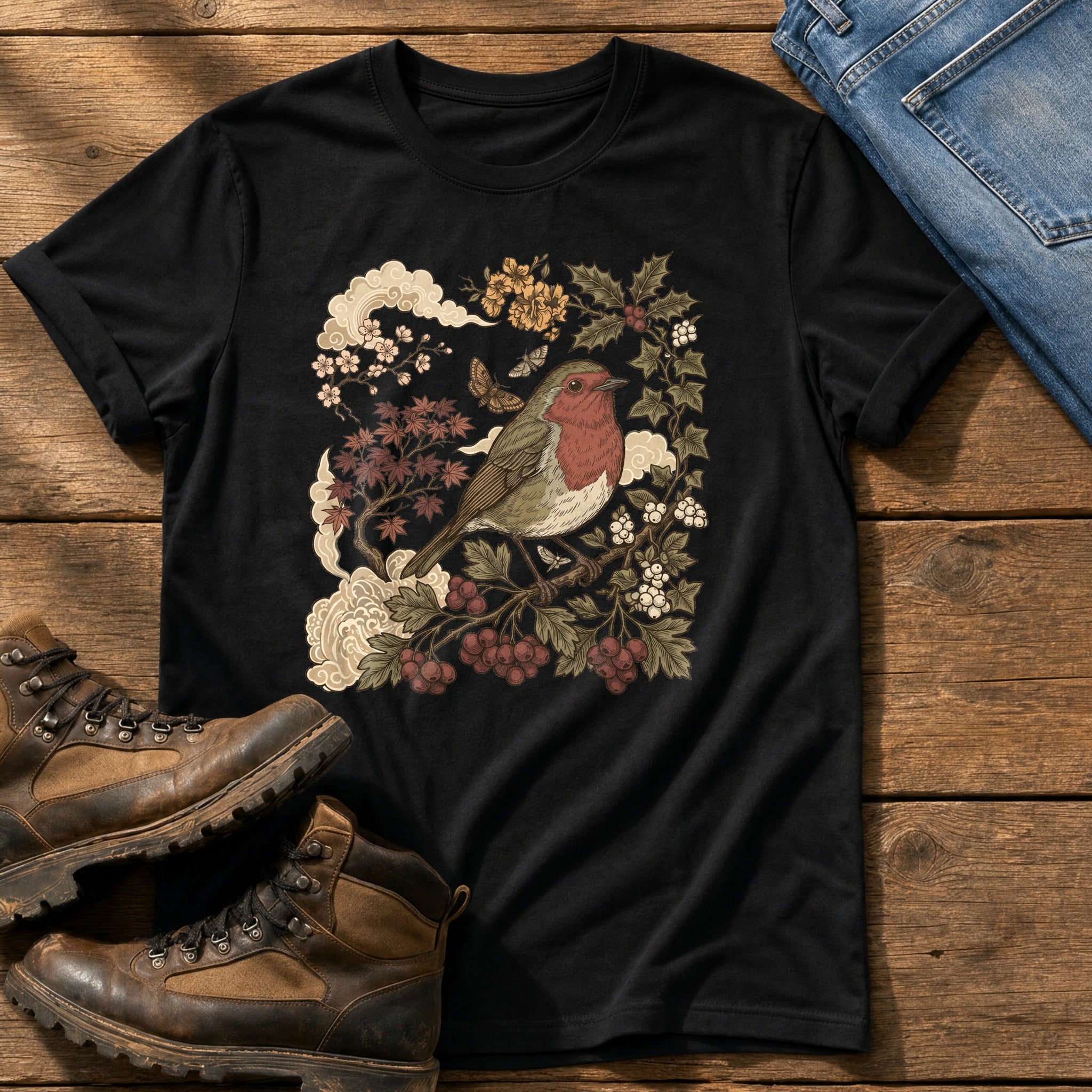 Robin Murul — Black Comfort Colors tee