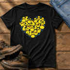 Rubber Duck Lover — Black Comfort Colors tee