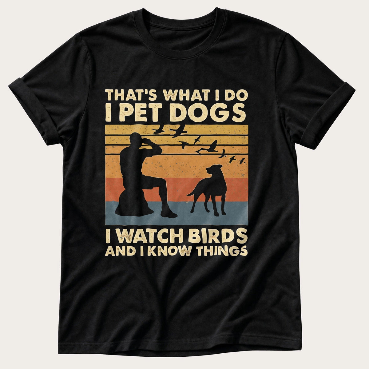What I do 29 — Black Comfort Colors tee