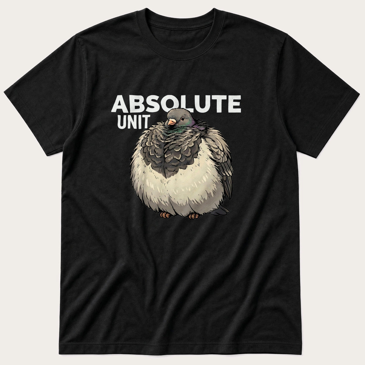 Absolute unit colour — Black T-Shirt