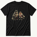 Bat N Robin 2 — Black T-Shirt