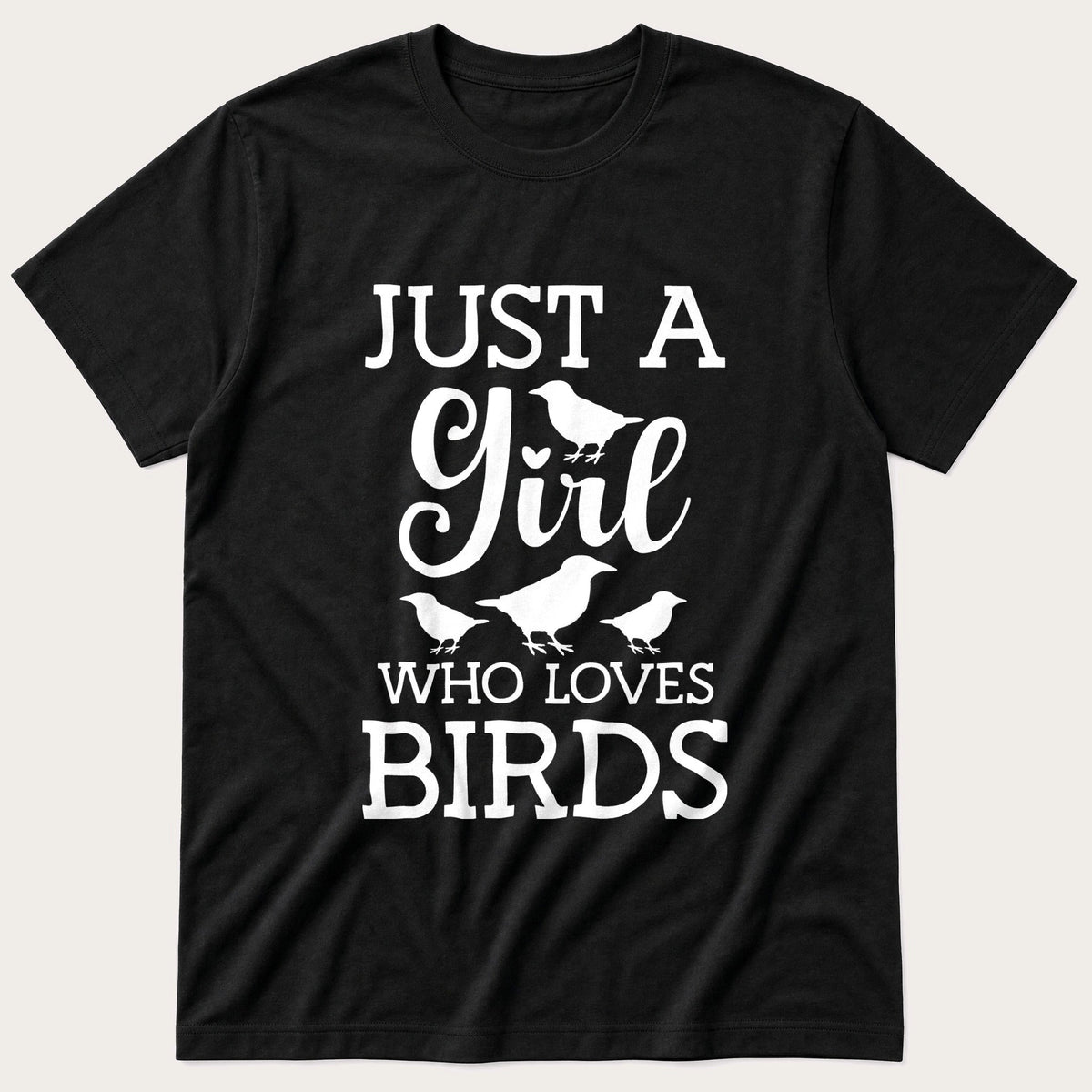 BIRD 24 — Black T-Shirt