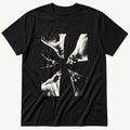 Chicken Flock 5 — Black T-Shirt