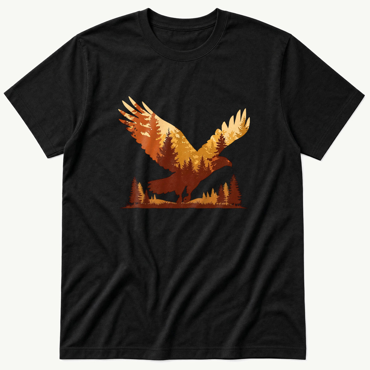 Eagle Urban — Black T-Shirt
