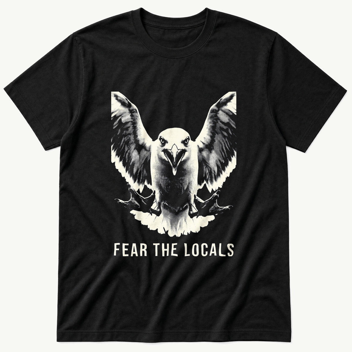 Fear The Locals — Black T-Shirt