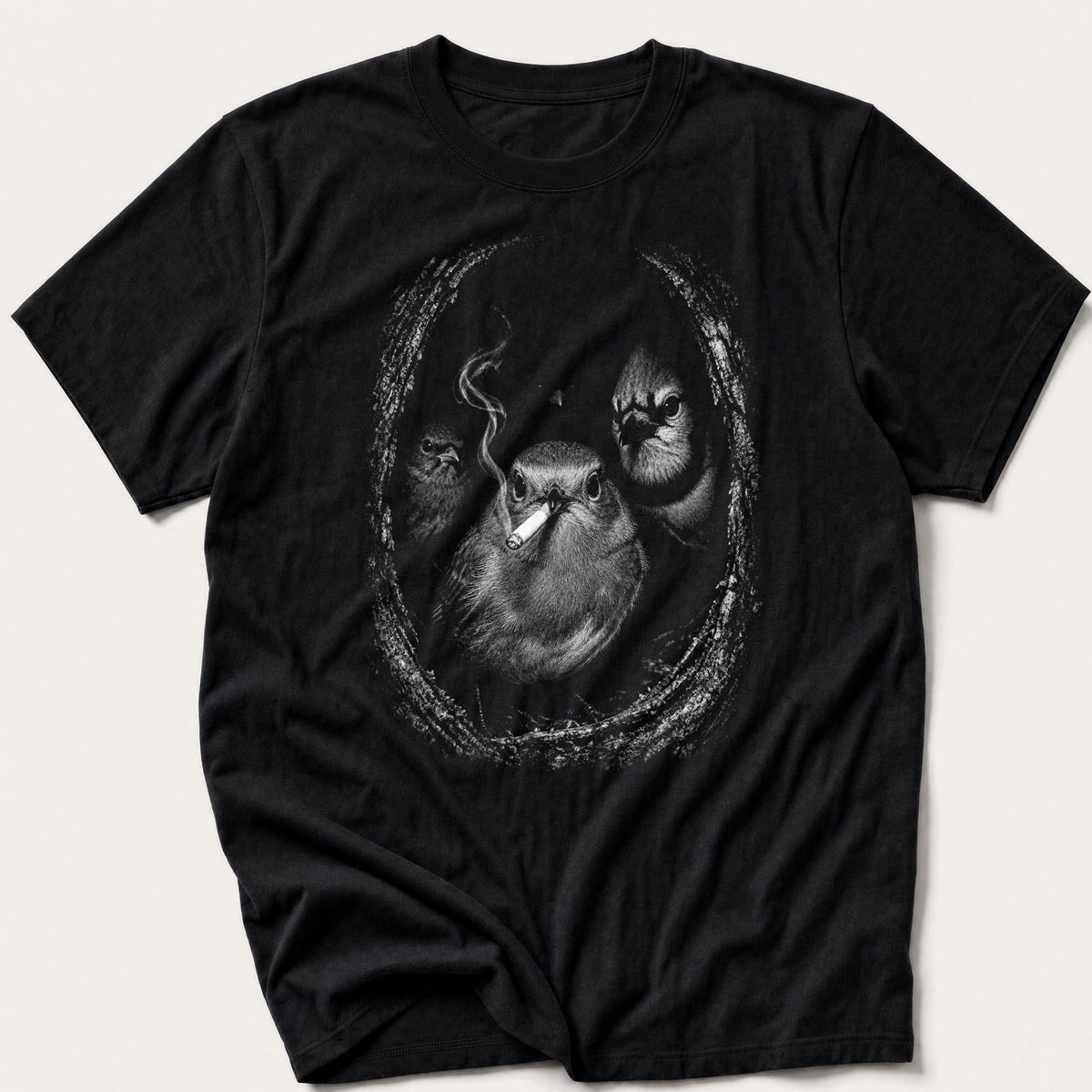Five Minutes Peace — Black T-Shirt
