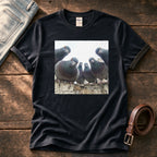 Flock Of Pigeons 3 — Black Comfort Colors tee