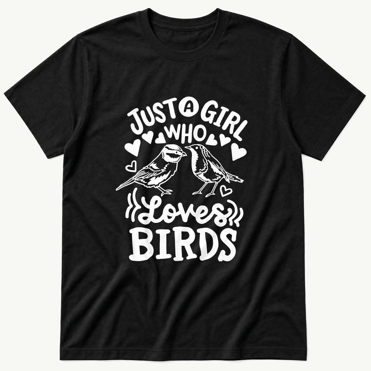 Just A Girl — Black T-Shirt