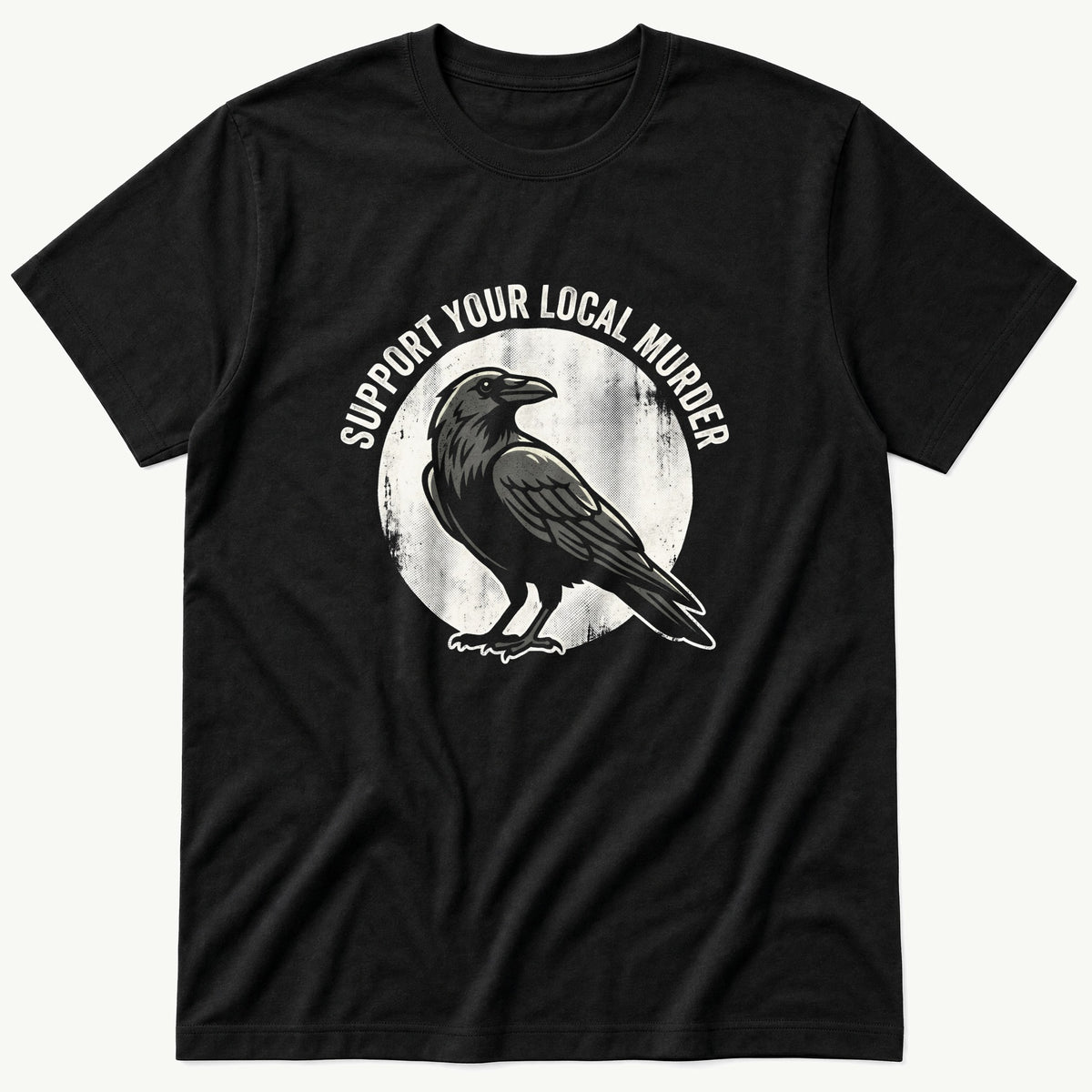 Local Murder  77 — Black T-Shirt