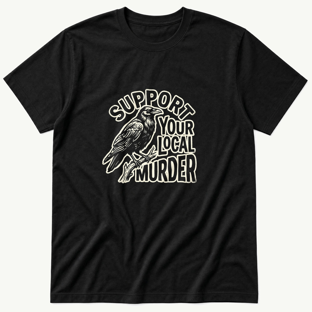 Local Murder 98 — Black T-Shirt