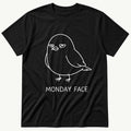 MONDAY FACE — Black T-Shirt