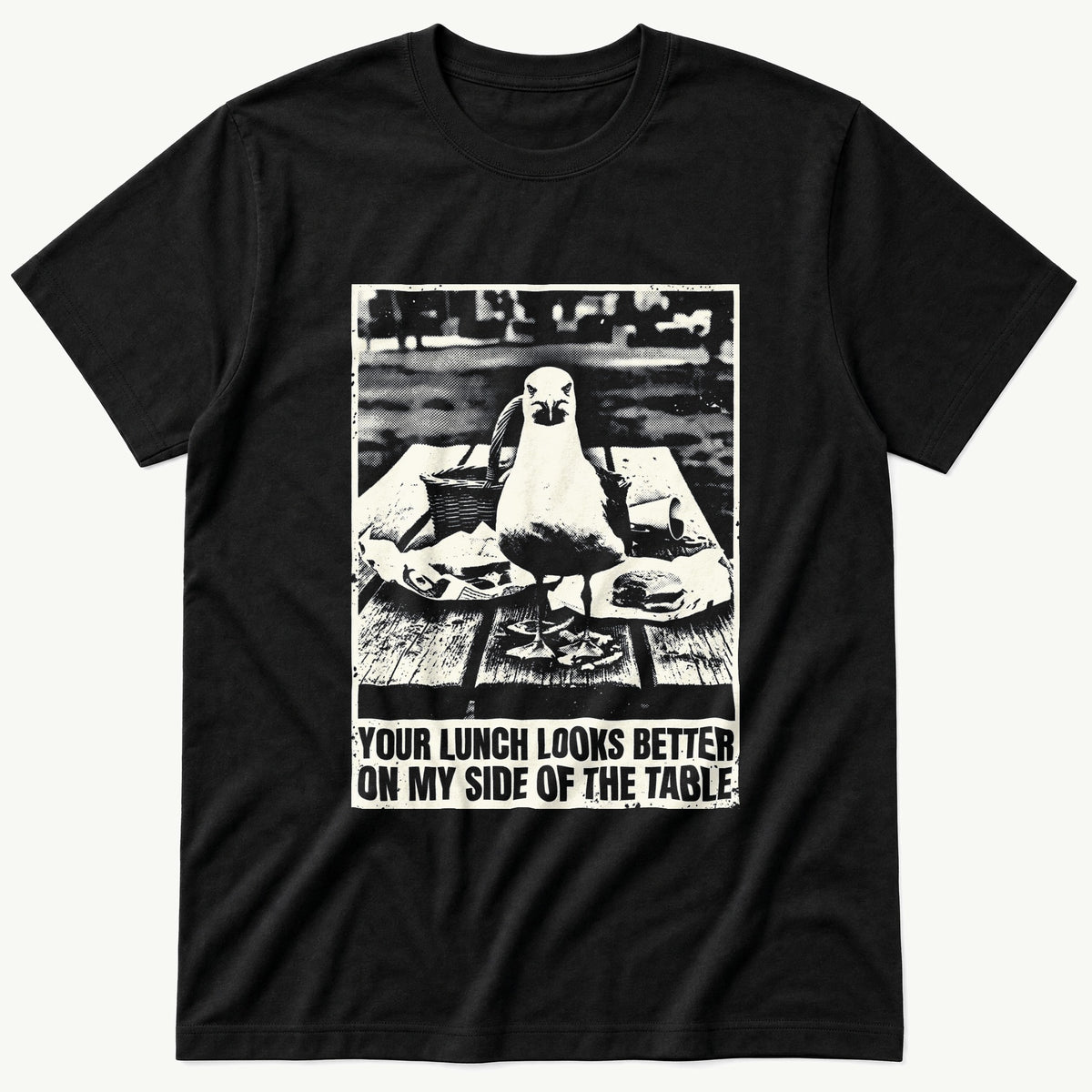 My Side Of The Table — Black T-Shirt