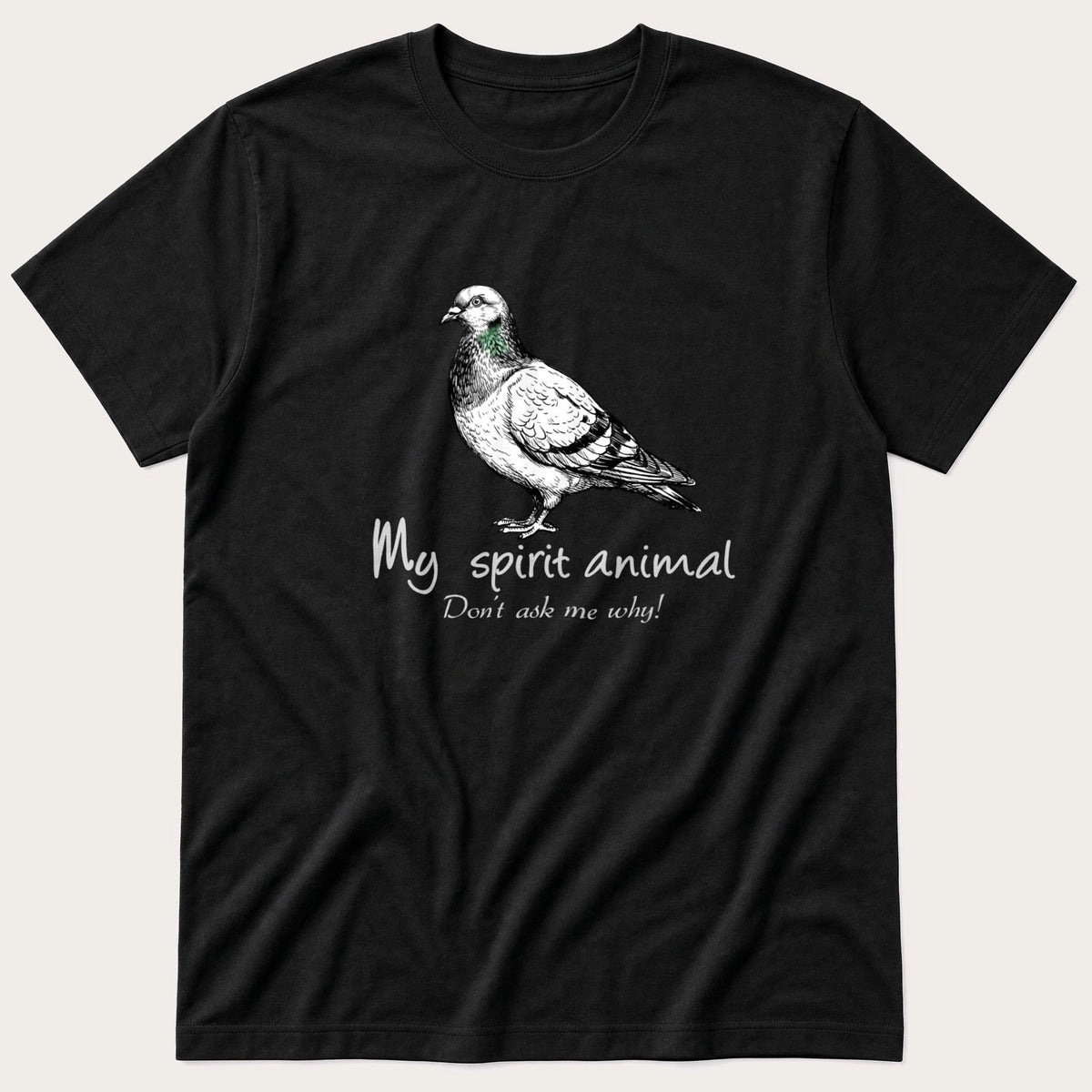 My Spirit Animal 2 — Black T-Shirt