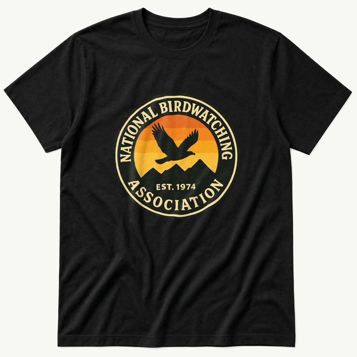 national-birdwatchin — Black T-Shirt