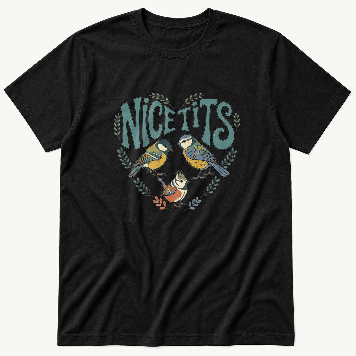 Nice Tits — Black T-Shirt