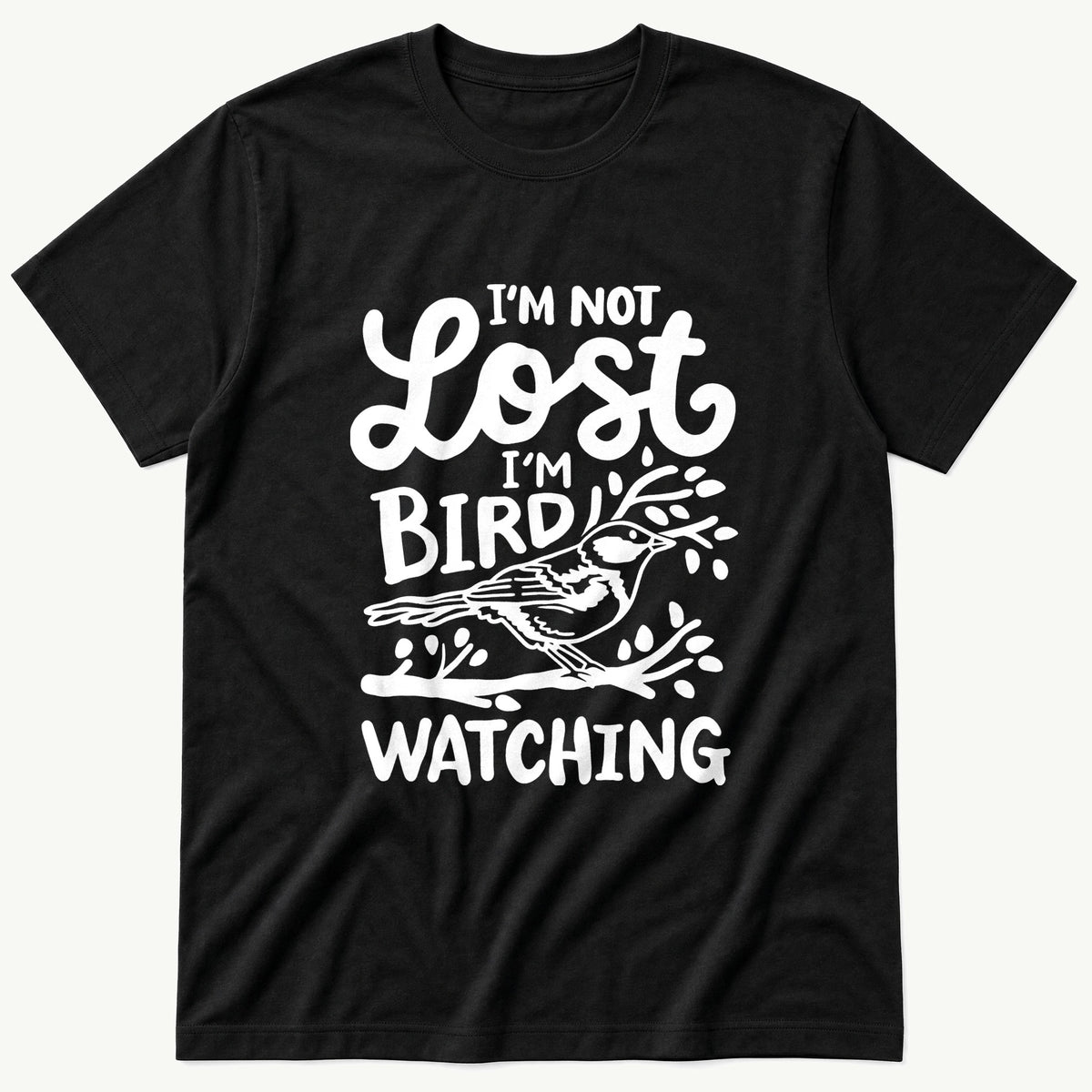 Not Lost — Black T-Shirt