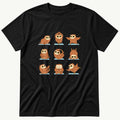 Owl Workout — Black T-Shirt