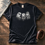Party Pigeons 4 — Black Comfort Colors tee