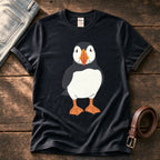 Puffin 22 — Black Comfort Colors tee