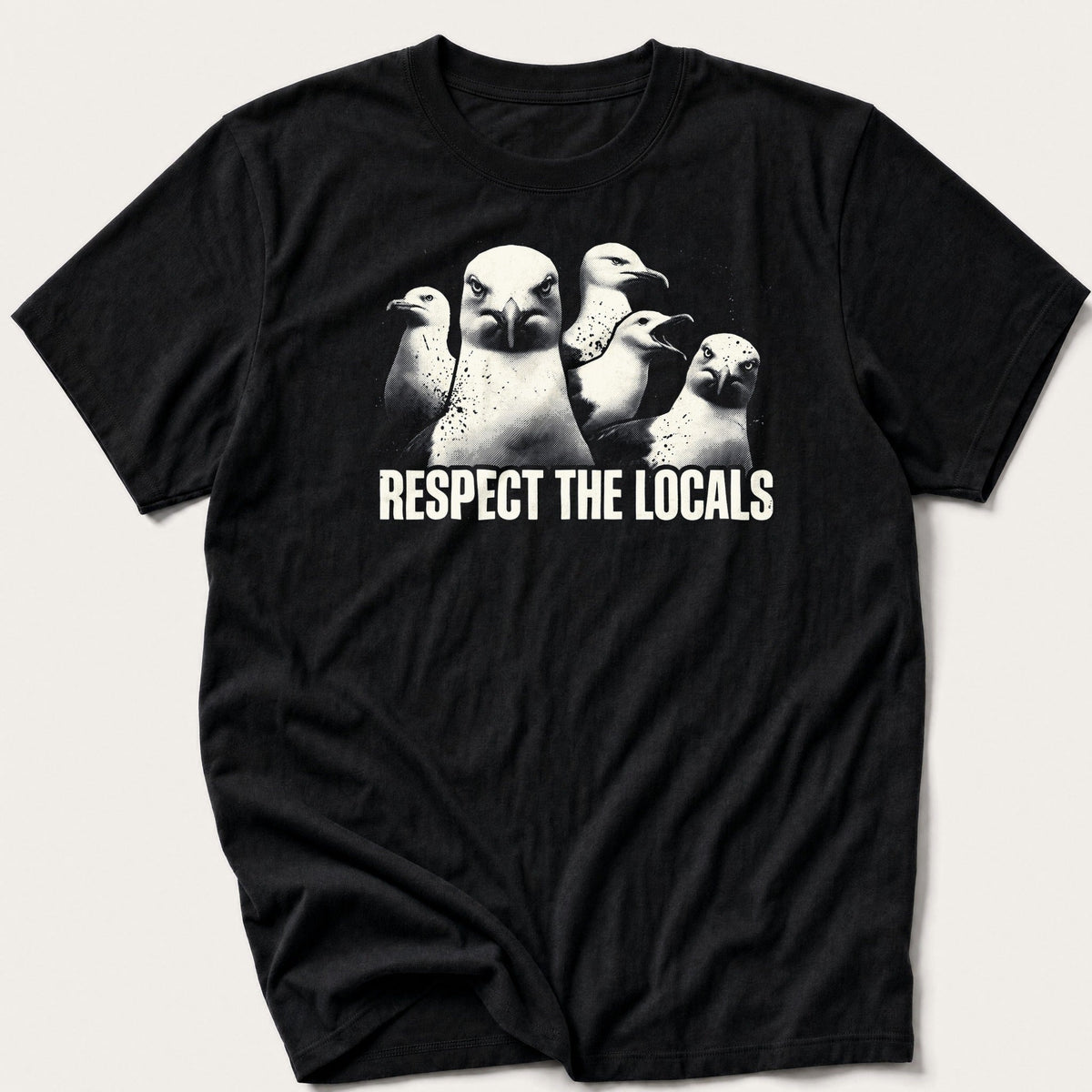 Respect The Locals 11 — Black T-Shirt
