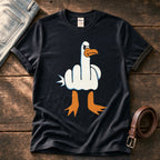 Rude Seagull — Black Comfort Colors tee