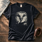 Smoking Owl — Black Comfort Colors tee