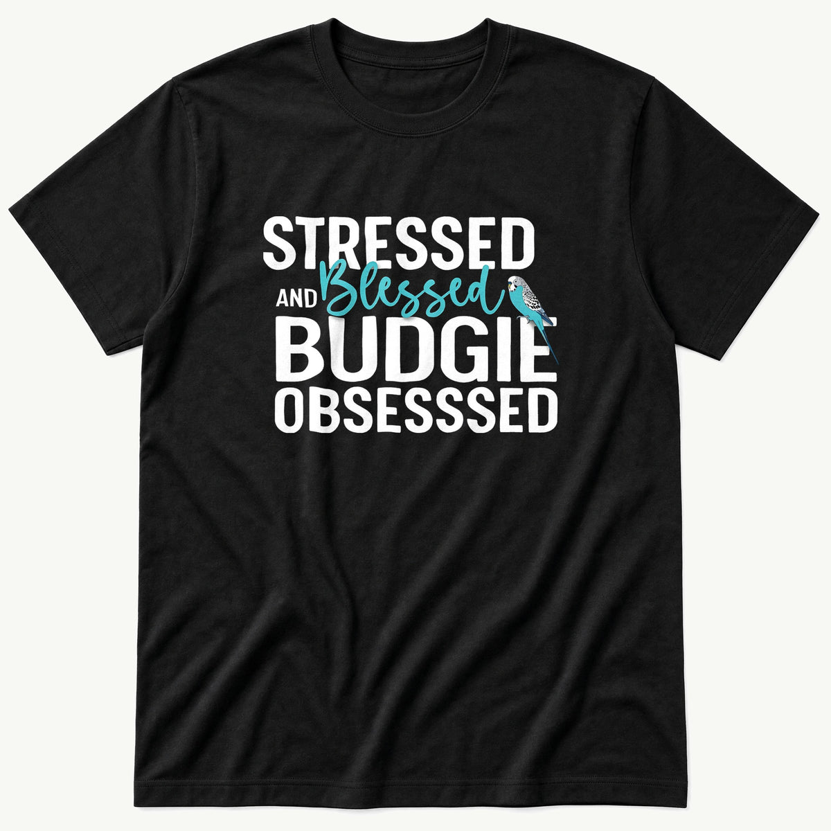 Stressed And Blessed — Black T-Shirt