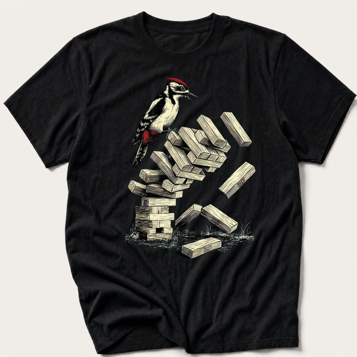 Timber — Black T-Shirt