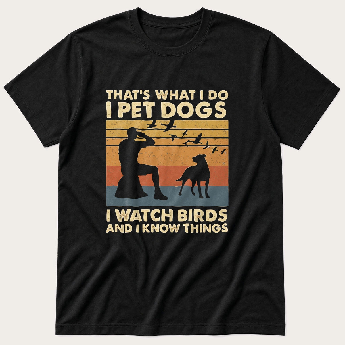 What I do 29 — Black T-Shirt