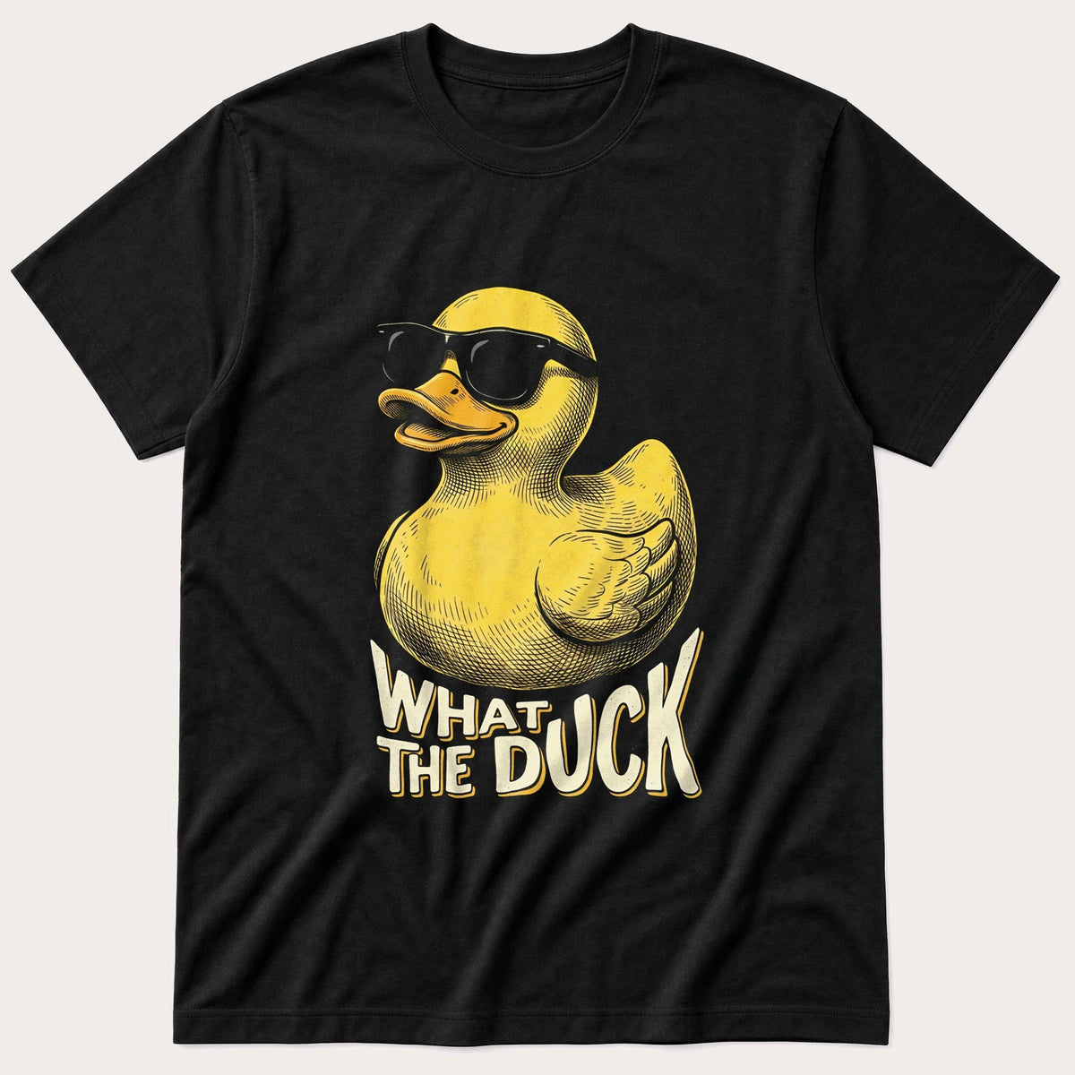 What The Duck 88 — Black T-Shirt