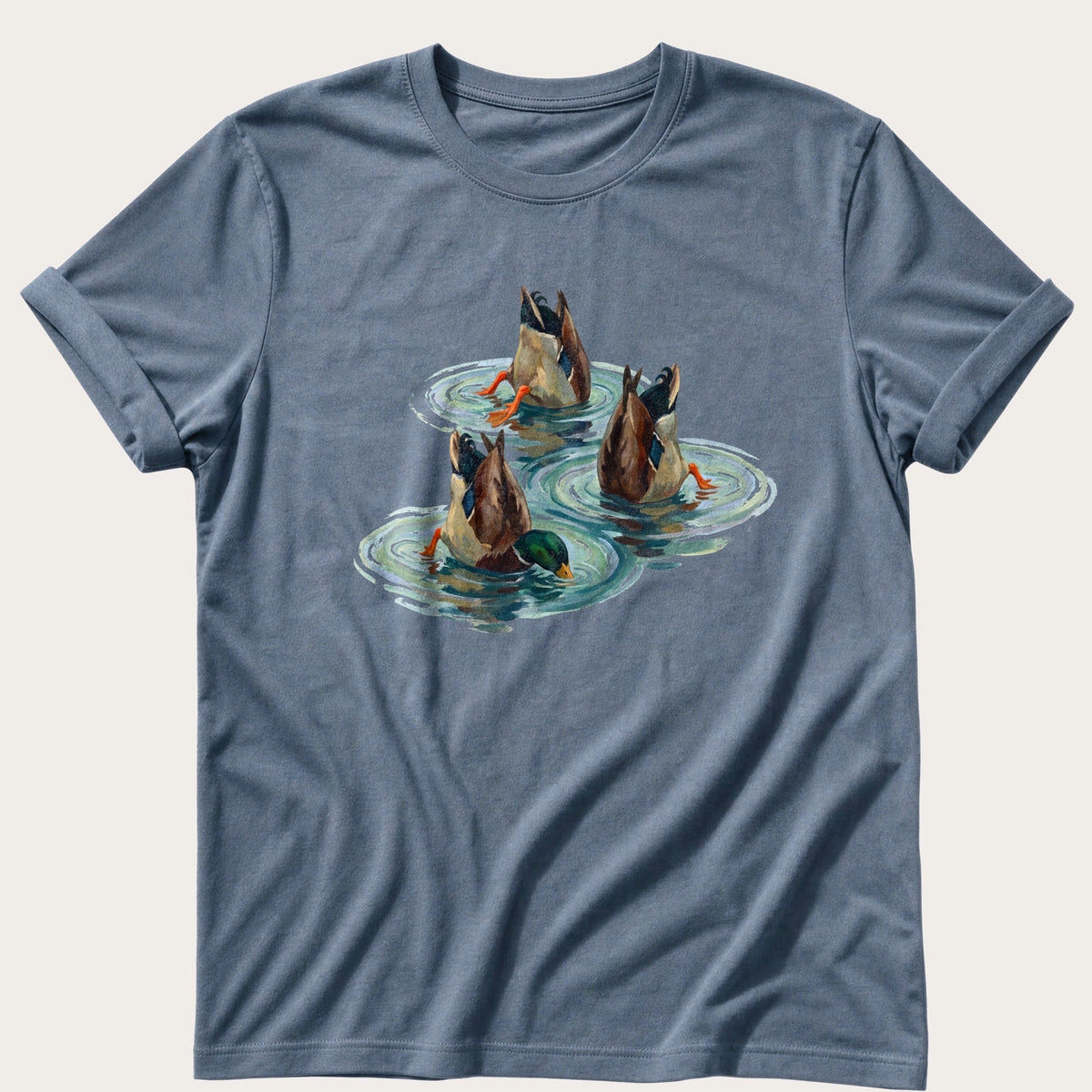 Bottoms Up Mallards — Blue Jean Comfort Colors tee