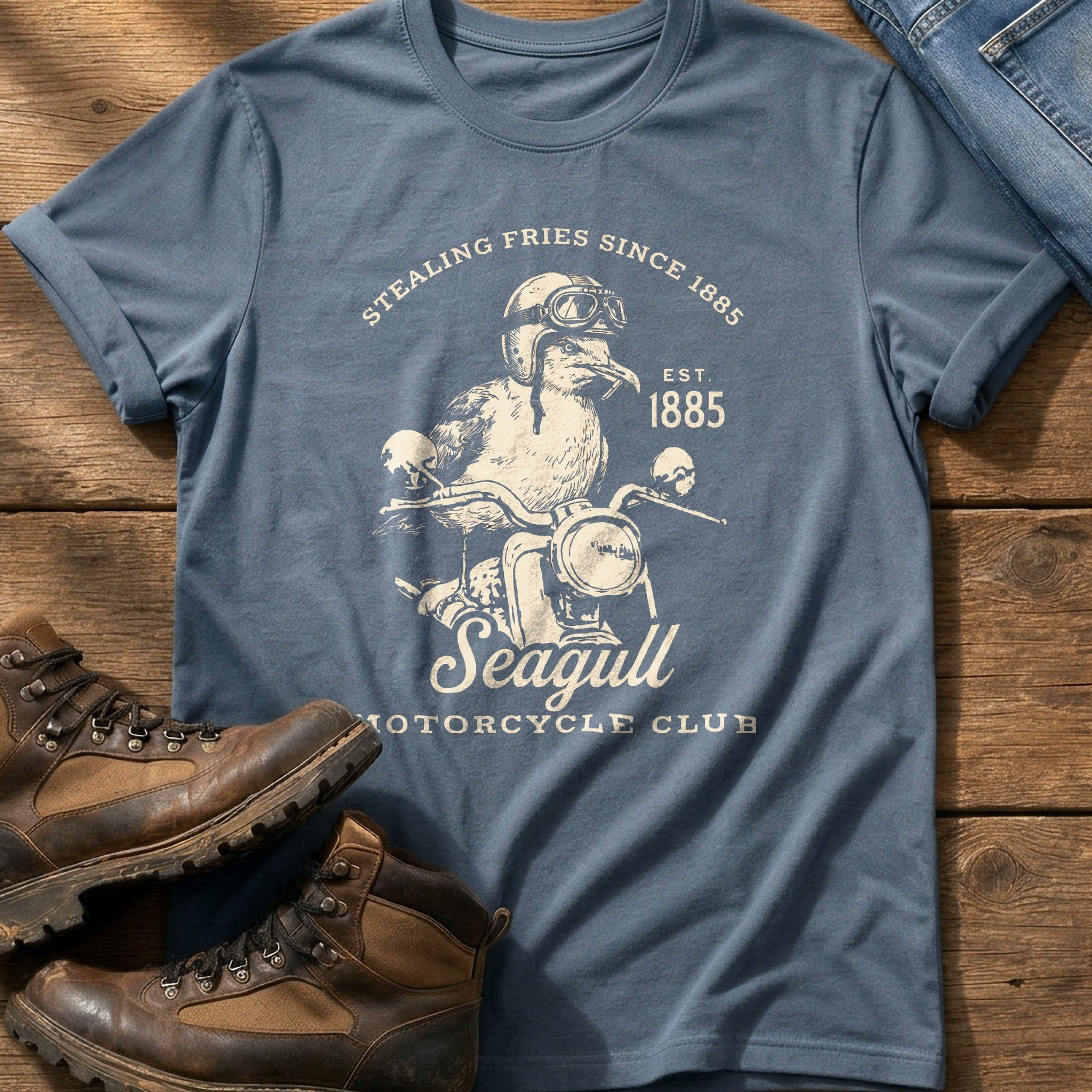 Chip Thief — Blue Jean Comfort Colors tee