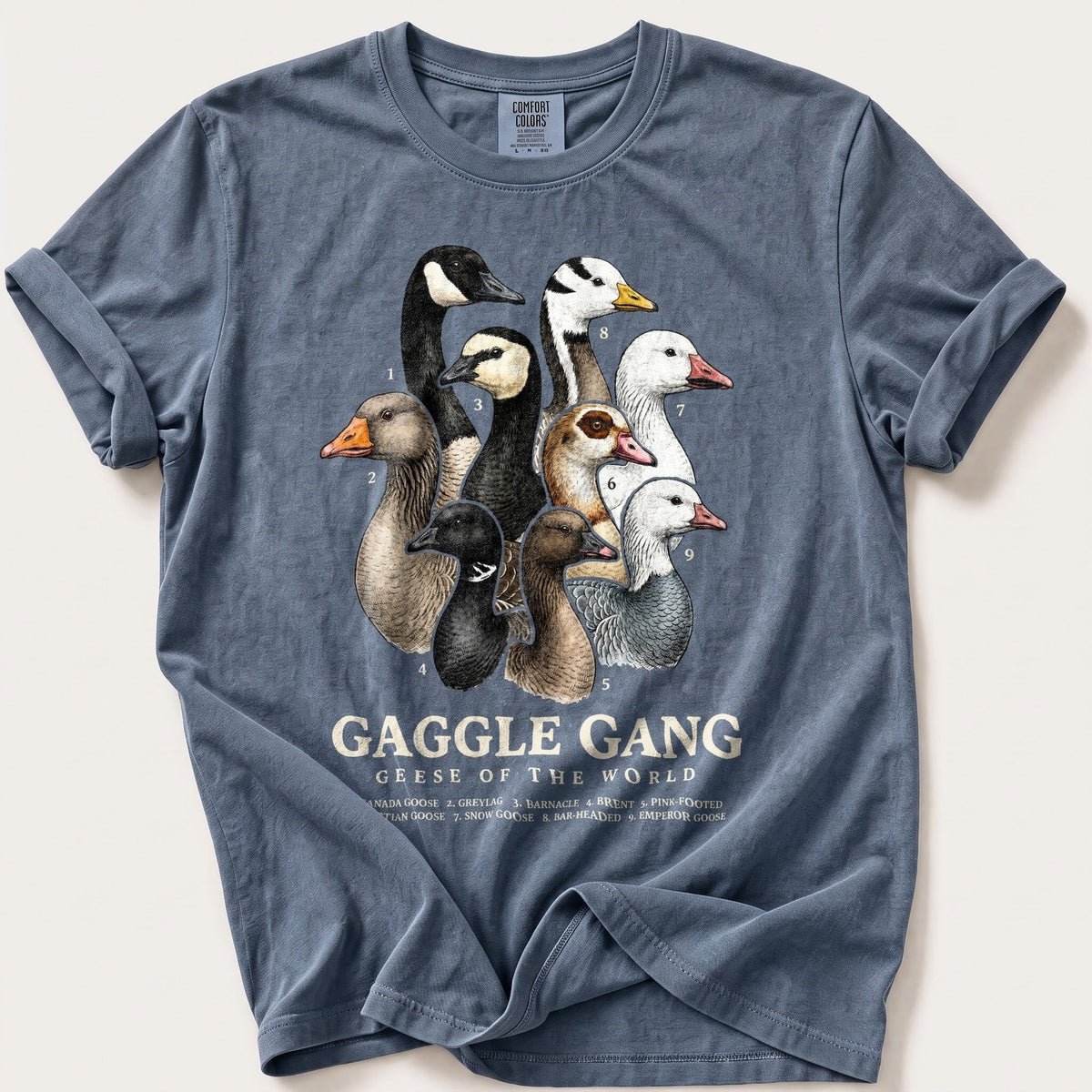 Gaggle Gang — Blue Jean Comfort Colors tee
