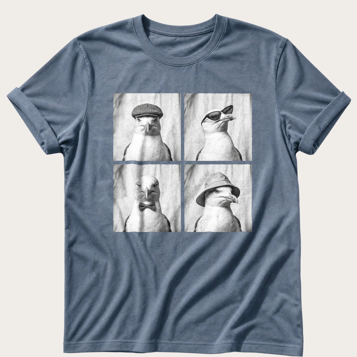 Gull Photo Booth — Blue Jean Comfort Colors tee