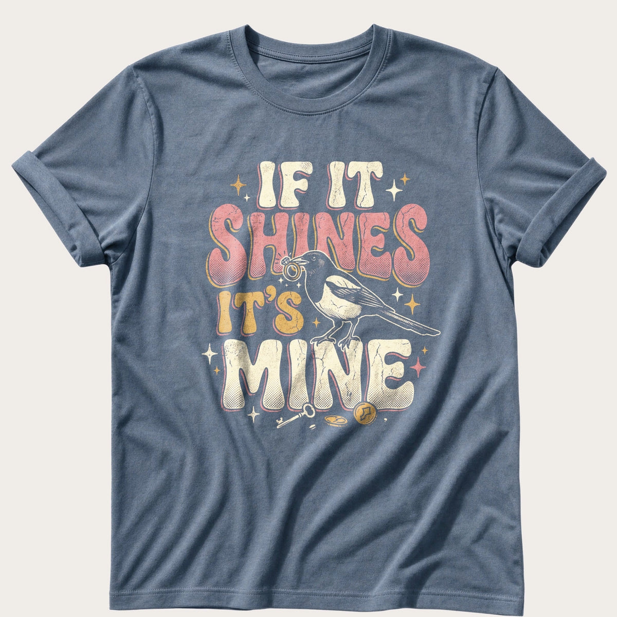 If It Shines It's Mine — Blue Jean Comfort Colors tee