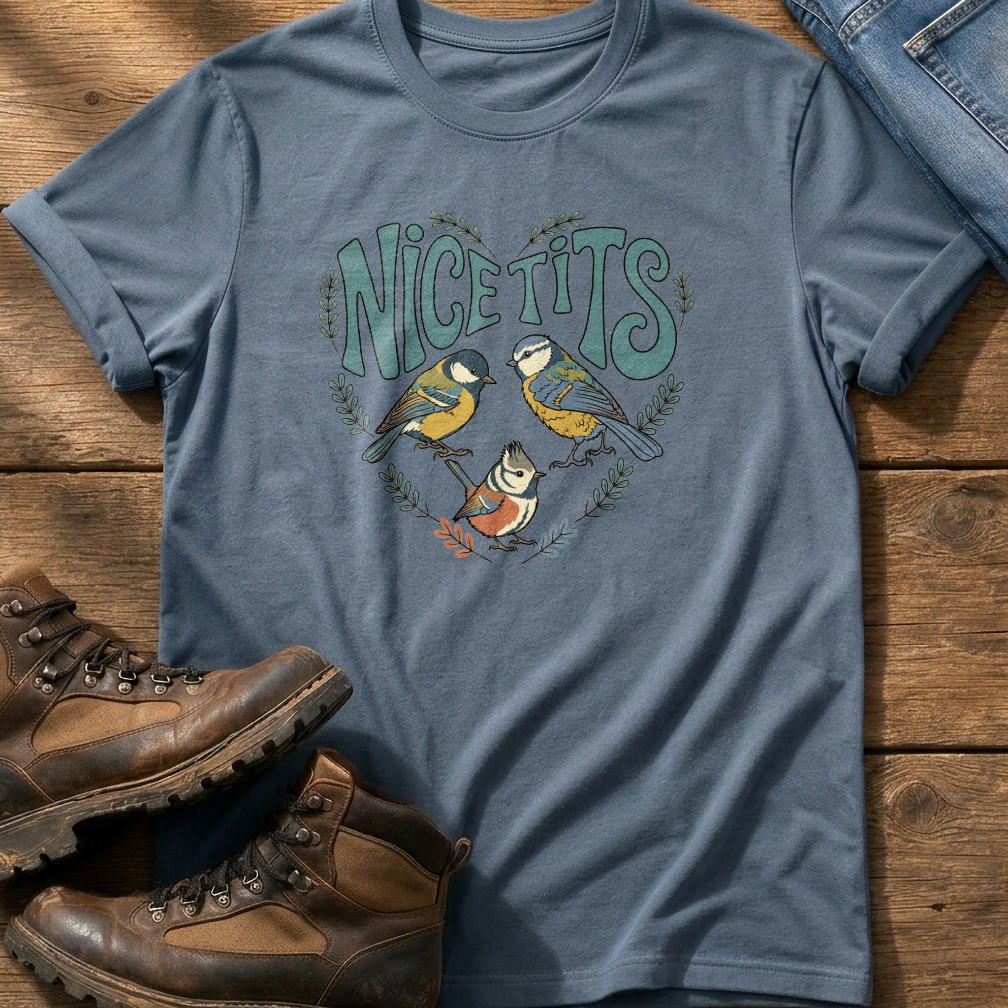 Nice Tits — Blue Jean Comfort Colors tee