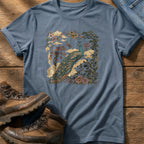 Peacock Murul — Blue Jean Comfort Colors tee