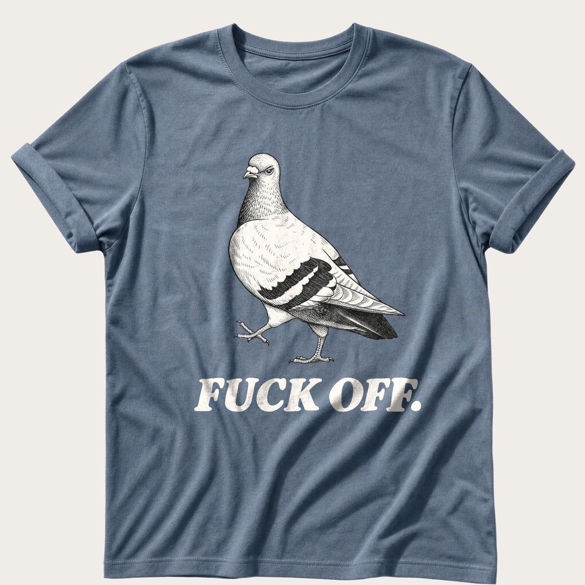Pigeon Has Spoken — Blue Jean Comfort Colors tee