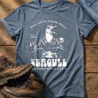 Screaming Gull — Blue Jean Comfort Colors tee