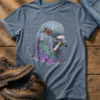 Smoking Pigeon 22 — Blue Jean Comfort Colors tee